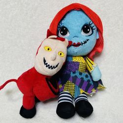 Disney Nightmare Before Christmas Plush Toys Sally Doll Lock Bracelet Plush
