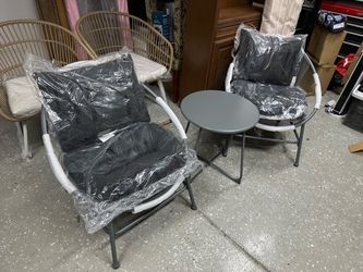 Metal Mesh Patio set 3 pieces