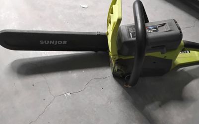 Sun Joe 40V Cordless Brushless 16-Inch Chainsaw