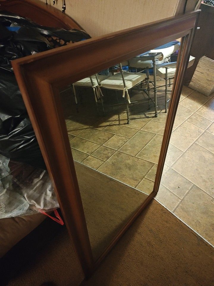 Antique Bedroom Mirror 