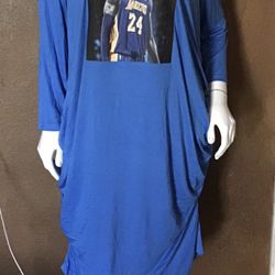Custom Kobe Bryant blue Dress
