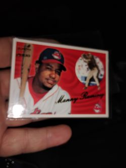 SIGNED MANNY RAMIREZ  #43  BASEBALL CARD