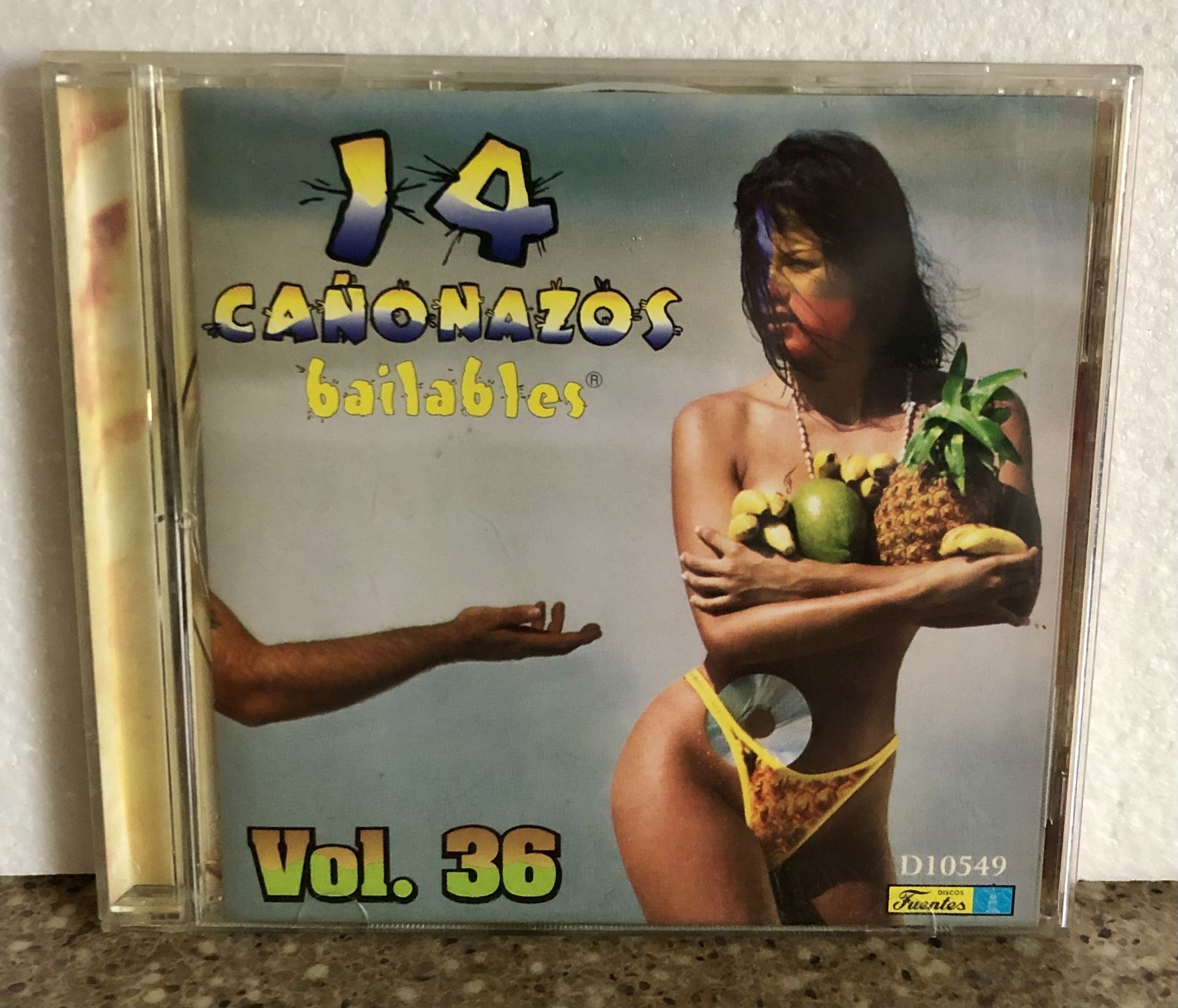 14 Canonazos Bailables Vol. 36 Discos Fuentes 1995 Audio CD
