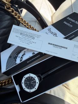 AP Swatch Royal Pop watch collab