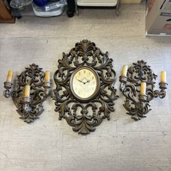 Art Deco Wall clock And Art 