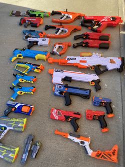 Huge Nerf Gun Bundle ( Read Description )