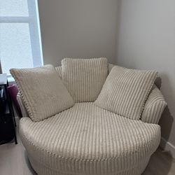 Oversized Swivel chair