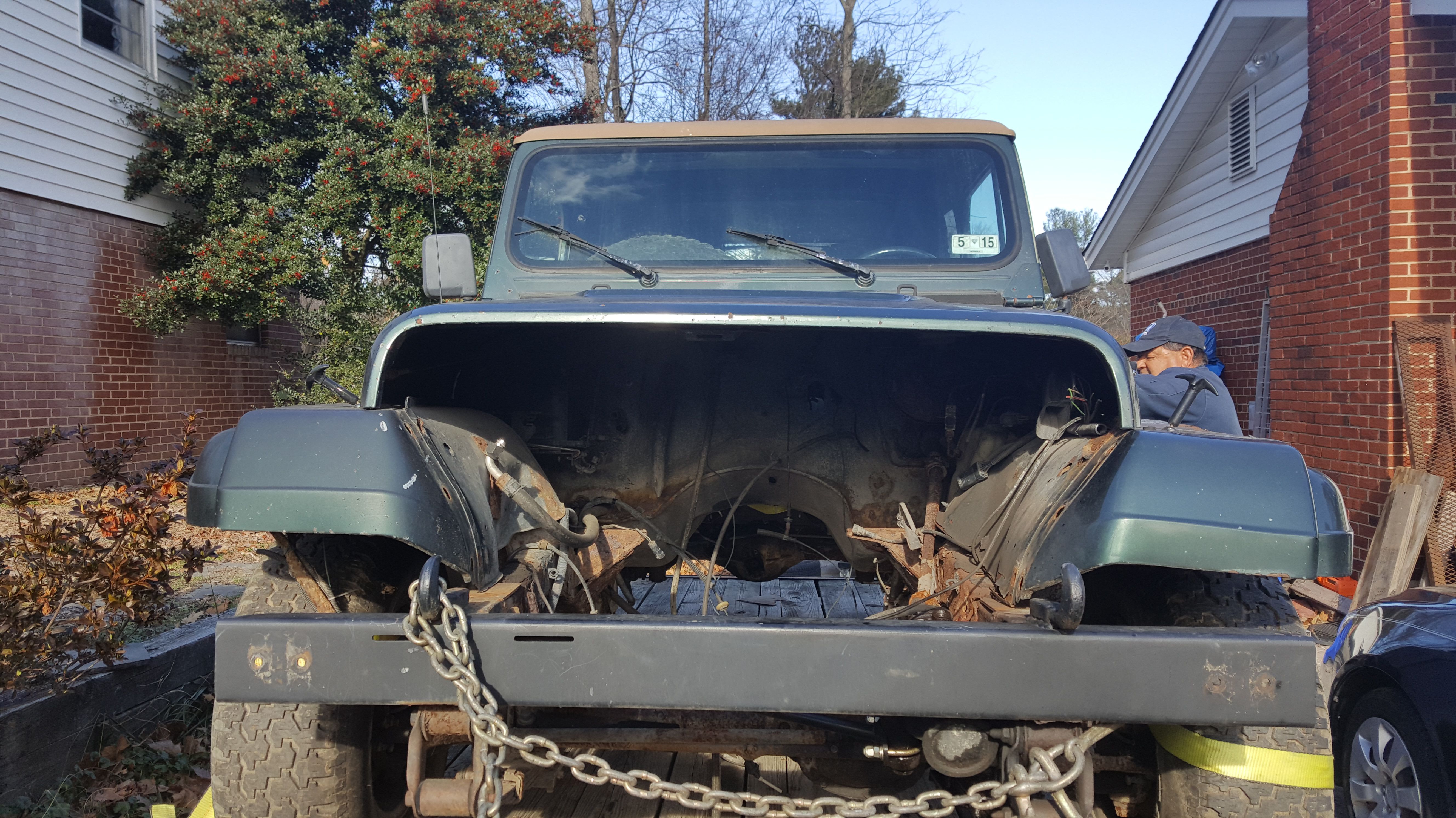 94 Jeep YJ Part Out