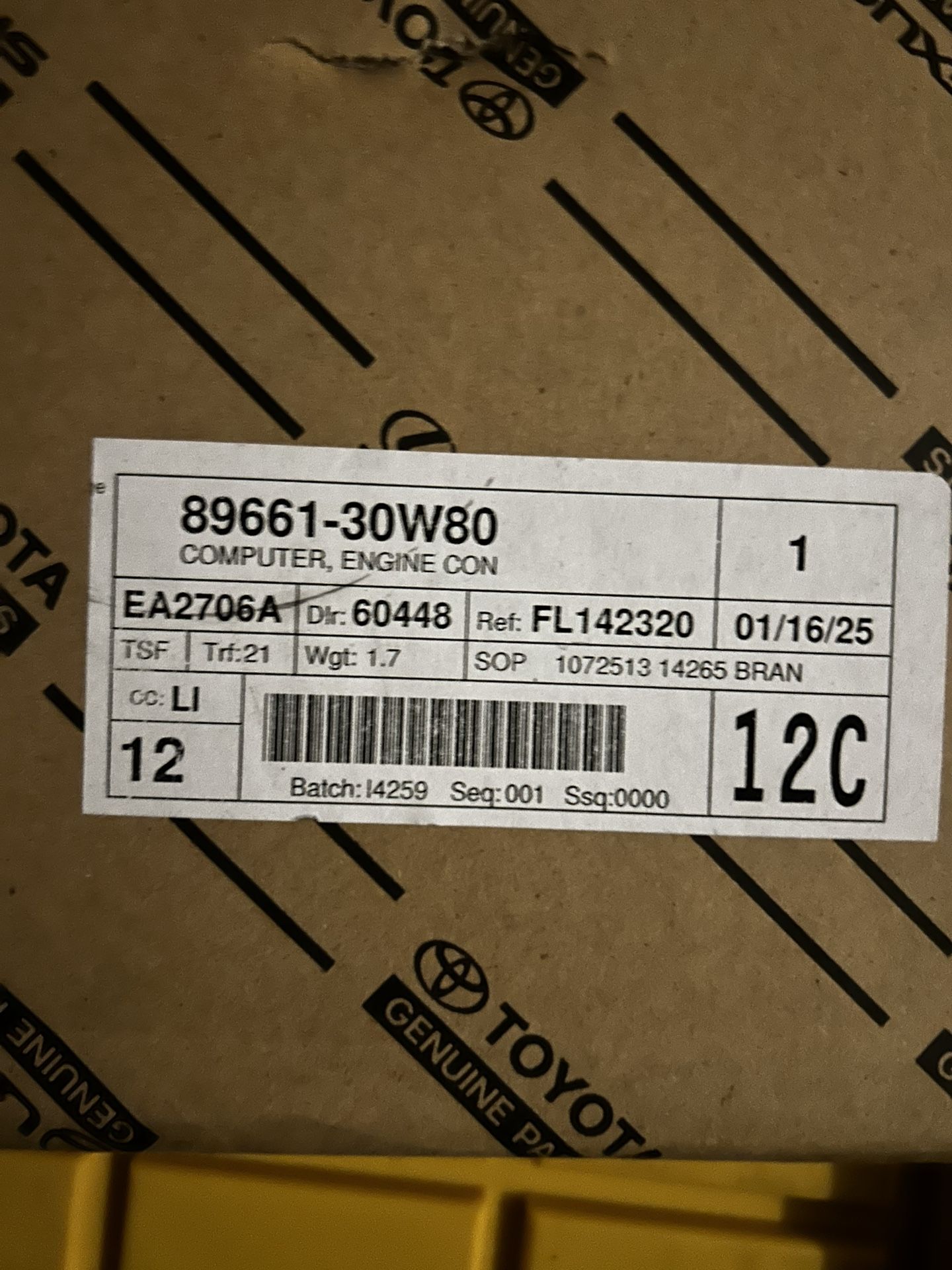 Lexus ECU