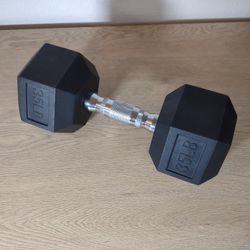 CAP Barbell, 35lb Coated Hex Dumbbell,  Single