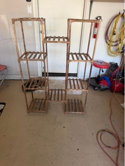 Wood shelf