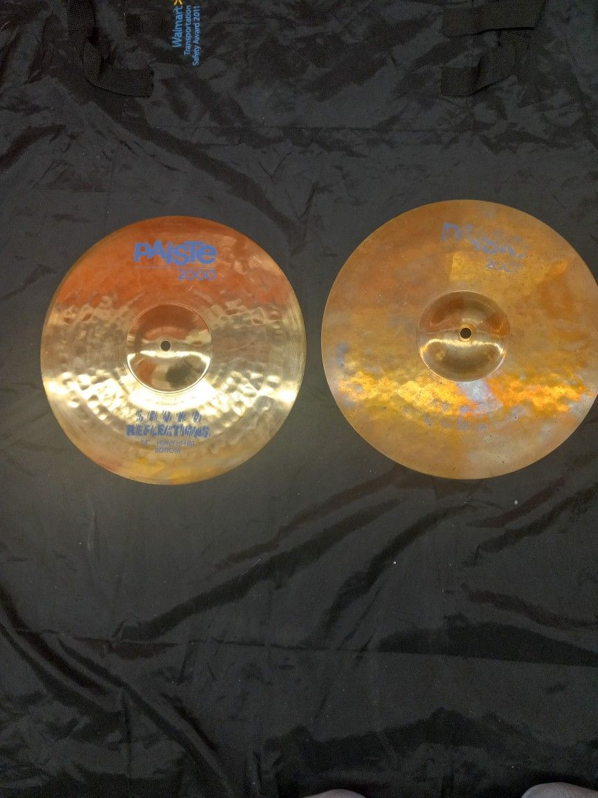 PAISTE 2000 14" HEAVY  HI HAT SOUND REFLECTIONS...