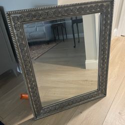 Pretty Silver Mirror Only $30