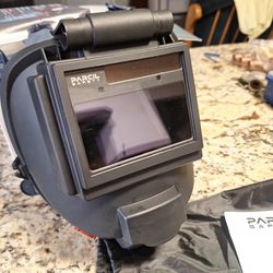 Auto darkening full face Welding helmet & respirator