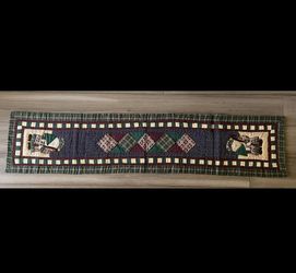 Primitive Holiday Table Runner