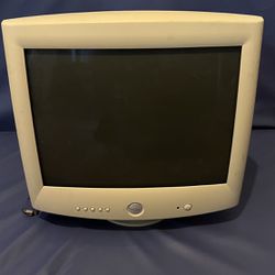 Dell M991 CRT Monitor, Chassis #CM2519, Vintage, Perfect For Retro Games