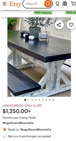 Country Style ~ Farmhouse Table