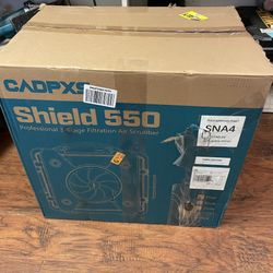 CADPXS Shield-550 Air Scrubber, Negative Machine Airbourne Cleaner HEPA Scrubber