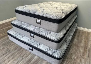 King Oasis Thermal Comfort Europillow Top 12inch Mattress