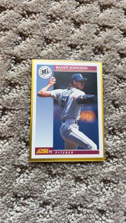 Score 92 Randy Johnson baseball card
