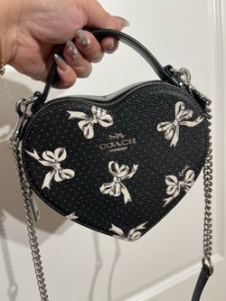 Brand new with tags coach heart crossbody bag