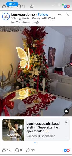 Light butterfly