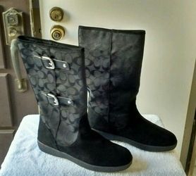 Coach boots size 9.5