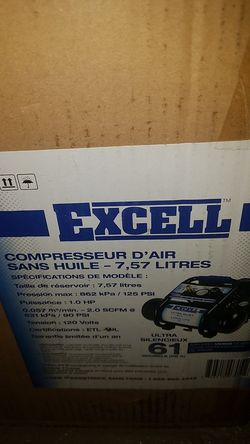Excellent 2 gal air compressor