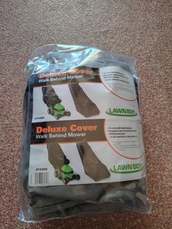 Mower cover - rarely used - like new