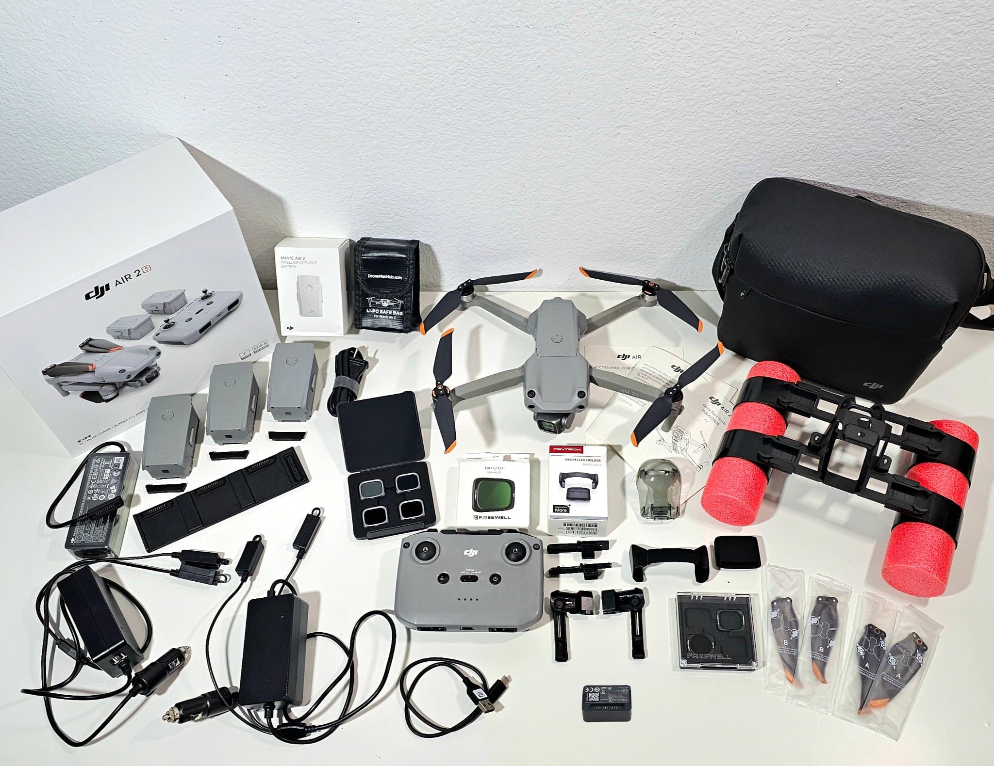 DJI Air 2S Fly More Combo with many extras