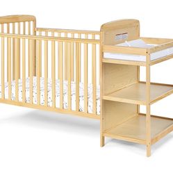  5-in-1 Convertible Crib and Changer