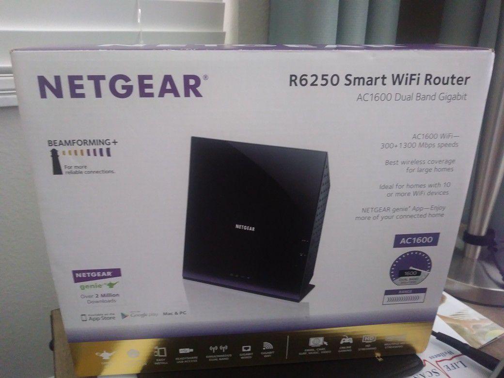 Netgear R6250 wifi Router