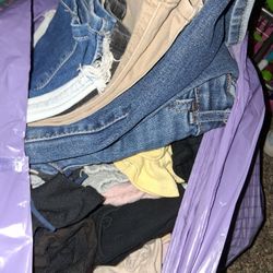 Bag Of Girls Clothes 