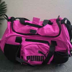PINK PUMA GYM BAG