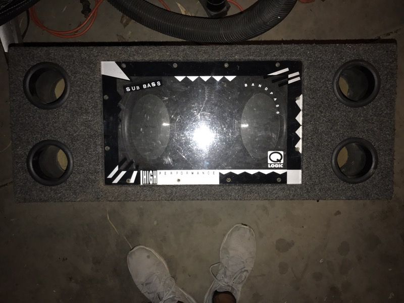Fosgate P1 10's in NEW QLogic Bandpass!! for Sale in Gilbert, AZ OfferUp