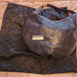 Gucci Horsebit Embossed Glam Hobo bag