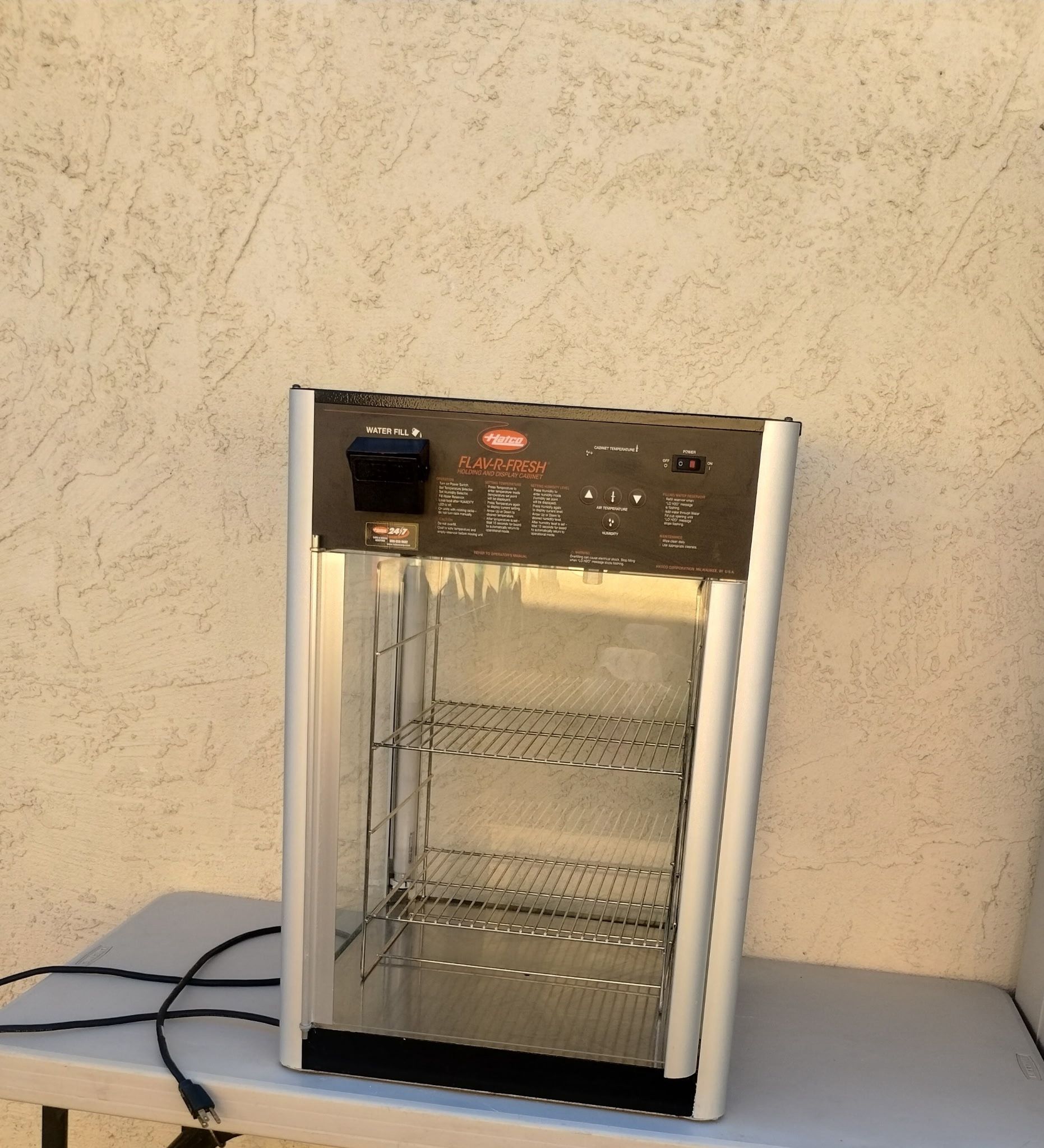 Hatco Flav-R-Fresh Humidified Impulse Hot Food Display Cabinet