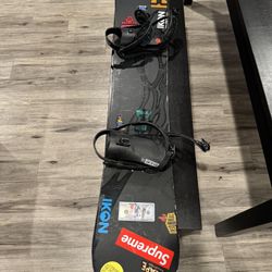 k2 Snowboard with union str binding