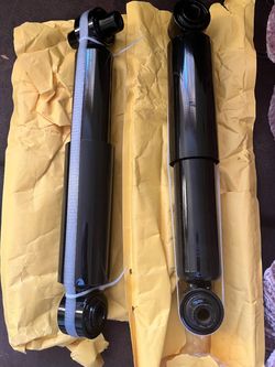 Pair of Black Shock Absorbers