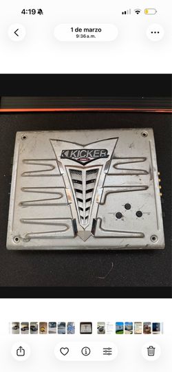 Kicker KX600.1 - Car - Amplifier - 1- Channel - 690 Watts x 1