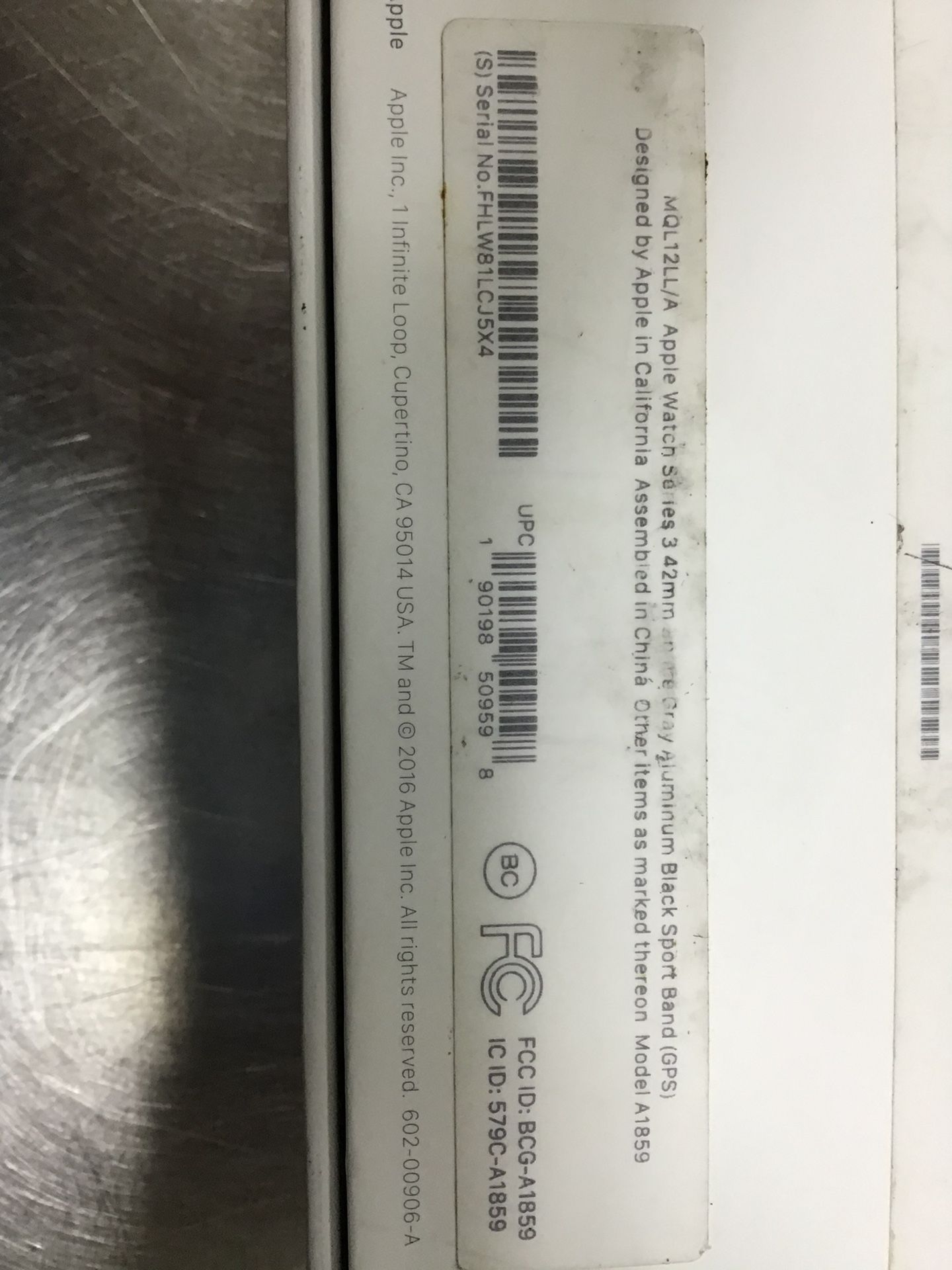 Apple Watch Series 3 , 42mm