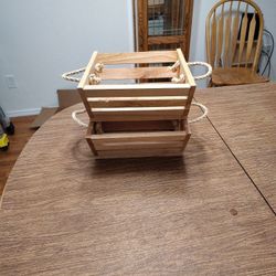 2 Cedar Baskets 