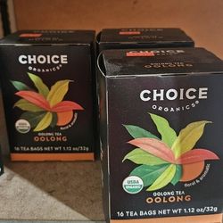 Choice Organics Oolong Tea 16 Tea Bags