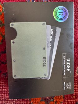 Ridge Wallet for Men - Wallet and Card Holder