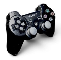 Sony PlayStation 3 PS3 DualShock 3 Controller CECHZC2U Black + NEW Battery