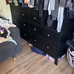 Black IKEA Dresser
