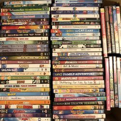 76 Kids DVD’s