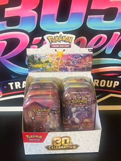 Pokémon TCG 30th Celebration Mini Tin Box