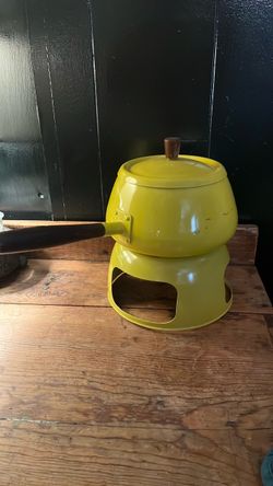 Vintage Fondue Pot