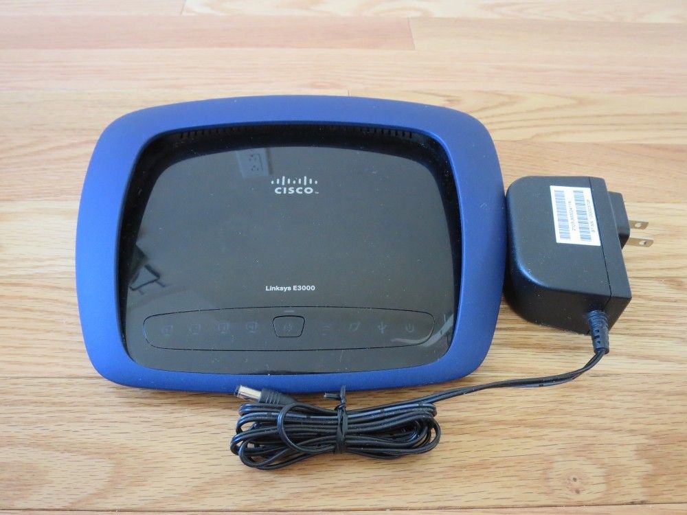 Linksys E3000 Dual Band Wireless Router.       